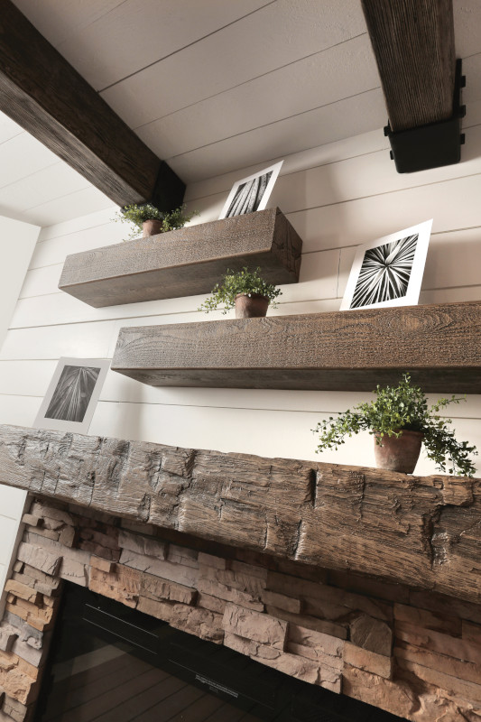 Fypon Foam Beams & Mantels - Rough Sawn & Hand Hewn